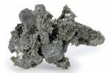 Metallic Bournonite Crystals with Pyrite and Siderite - Bolivia #248506-1